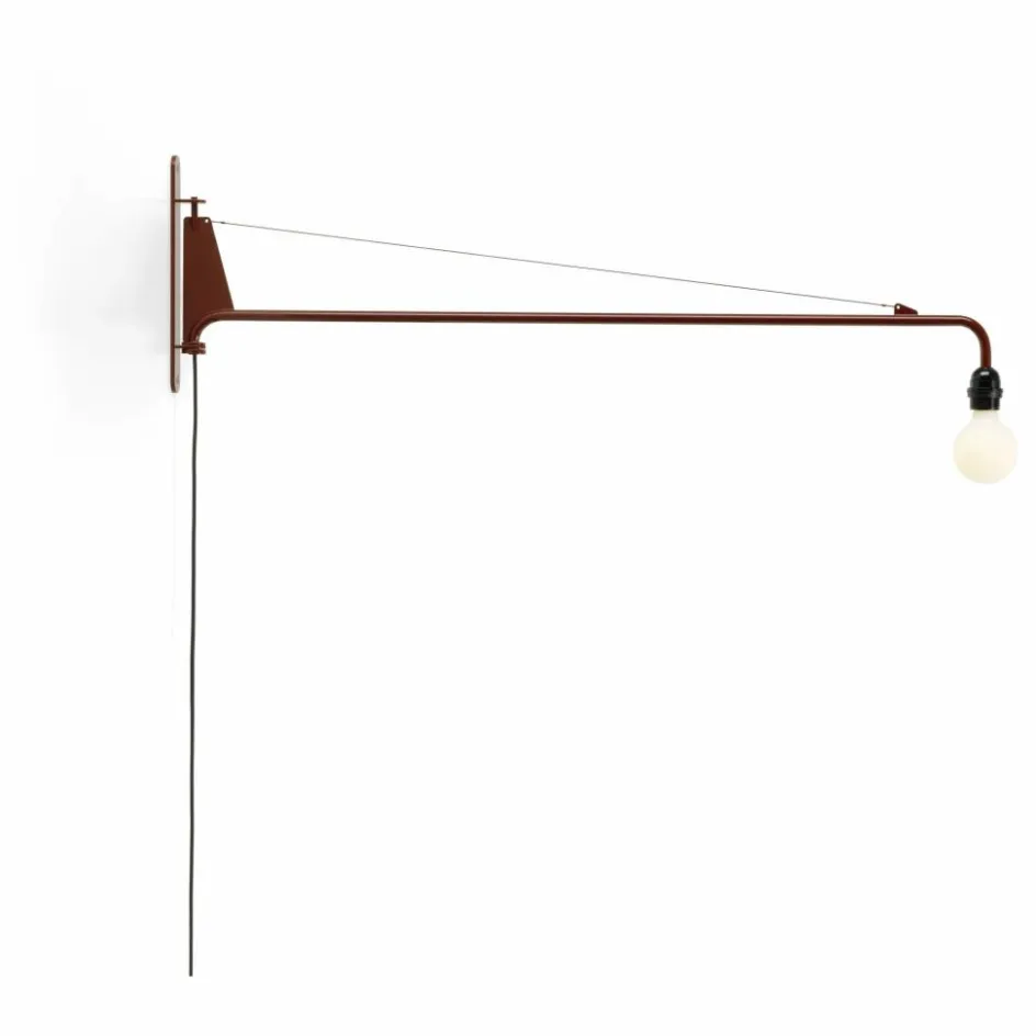 Vitra Applique Petite Potence - Jean Prouvé | Rouge japonais