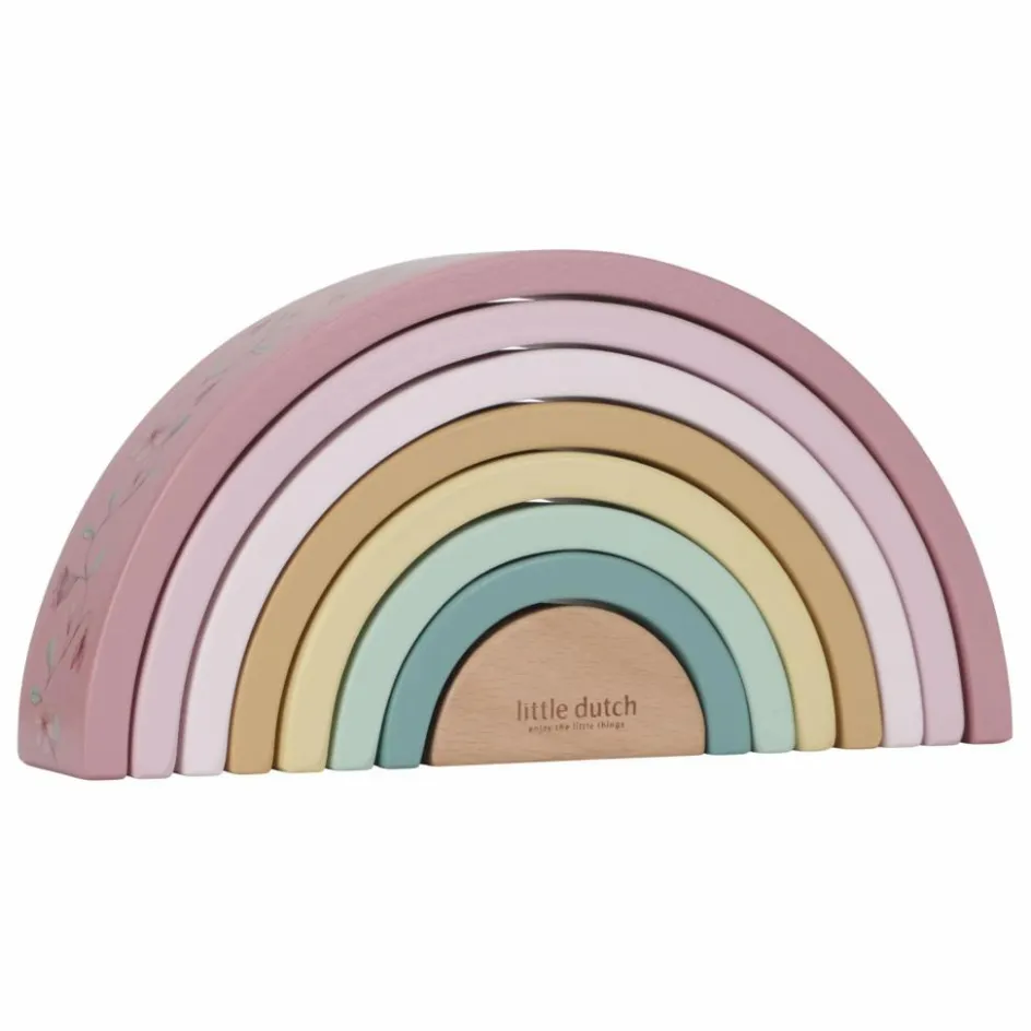 Little Dutch Arc-en-ciel en bois FSC - Fairy Garden| Jouets D'Éveil|Jouets D'Éveil