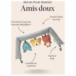 BabyBjörn Arche pour transat Amis Doux || Transats|Puériculture