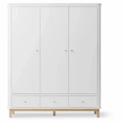 Online Armoire 3 portes en chêne | Enfant Armoires|Rangement Enfant