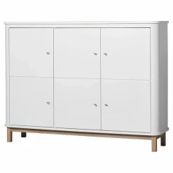 Enfant Oliver Furniture Armoires|Rangement Enfant*Armoire multi-rangement 3 portes en chêne |