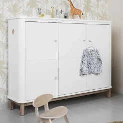 Enfant Oliver Furniture Armoires|Rangement Enfant*Armoire multi-rangement 3 portes en chêne |