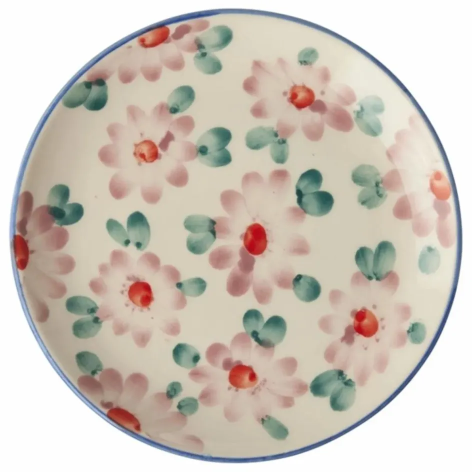 Enfant Rice Vaisselle Enfant|Art De La Table*Assiette à dessert en céramique Fleurs |