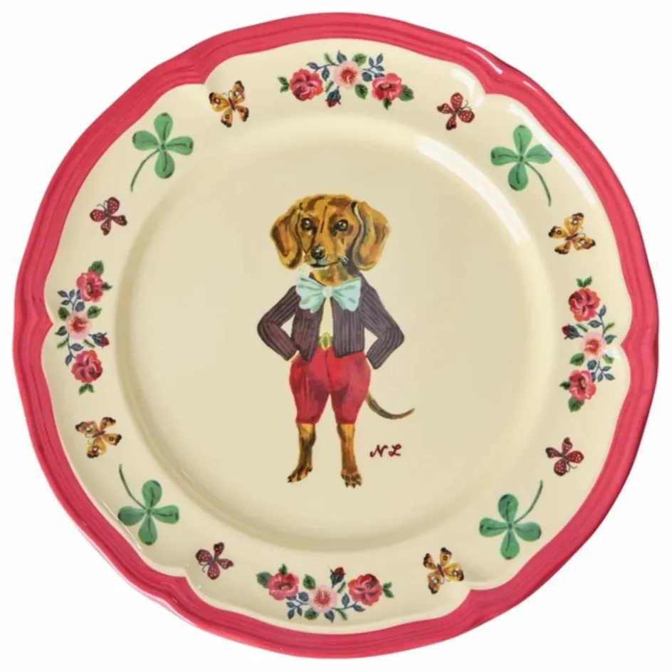 Assiette à dessert en mélamine - x Nathalie Lété | Enfant Vaisselle Enfant