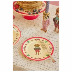 Assiette à dessert en mélamine - x Nathalie Lété | Enfant Vaisselle Enfant