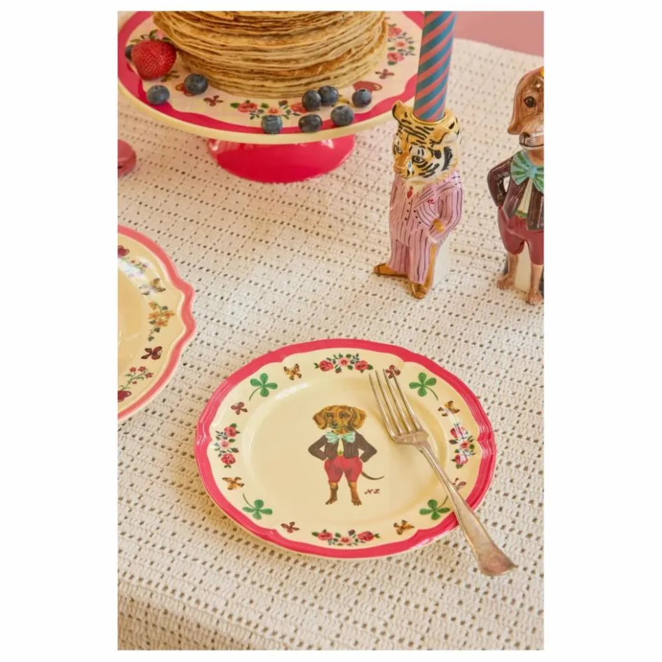 Assiette à dessert en mélamine - x Nathalie Lété | Enfant Vaisselle Enfant