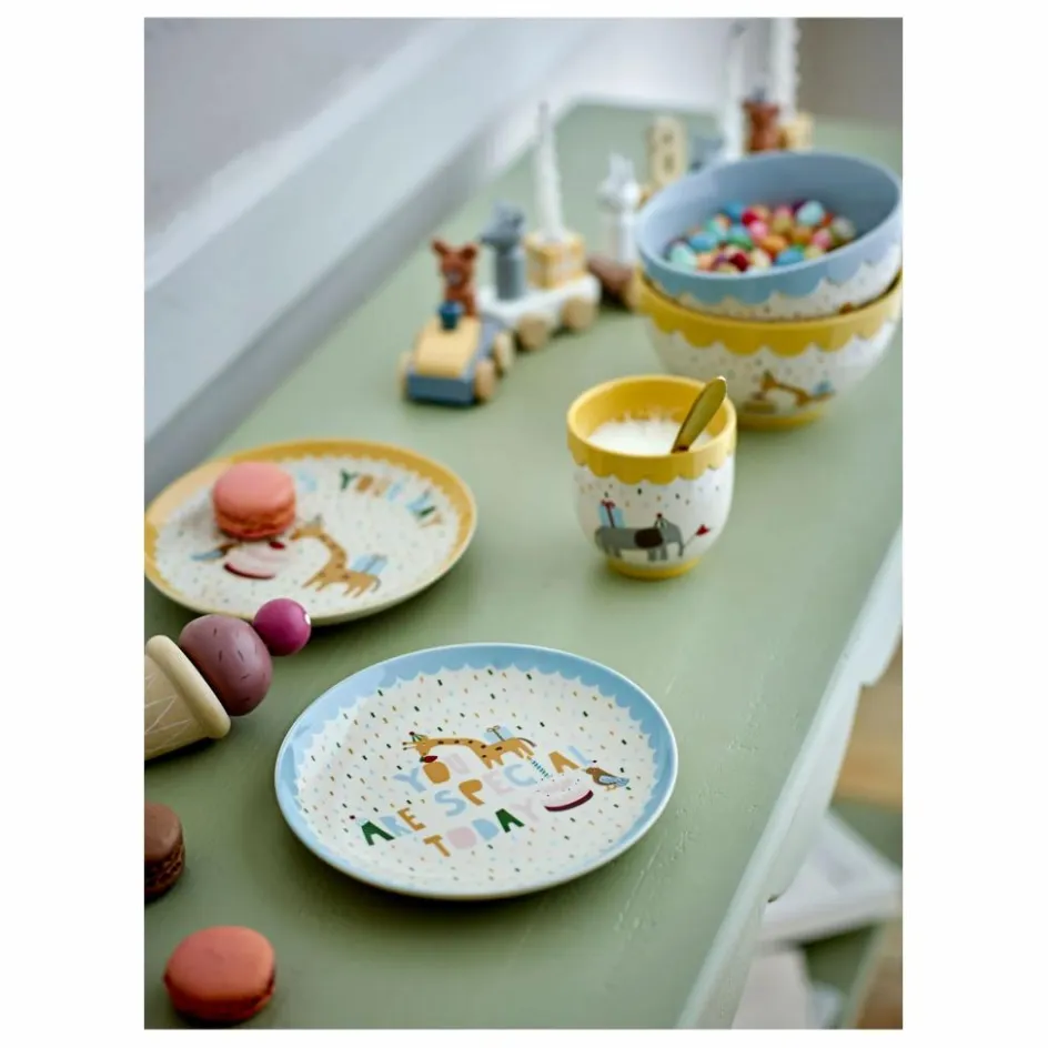 Enfant Bloomingville Mini Vaisselle Enfant*Assiette Celebrate |