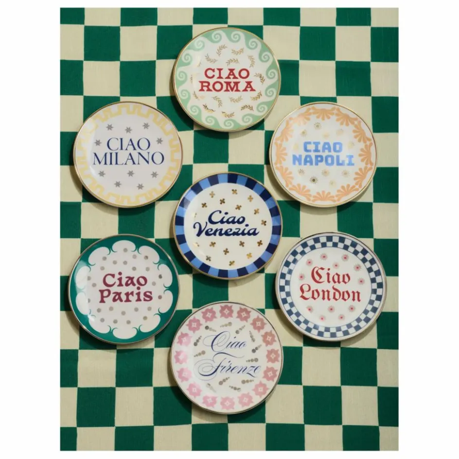 Bitossi Art De La Table*Assiette Ciao Napoli |