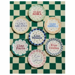 Online Assiette Ciao Roma | Art De La Table