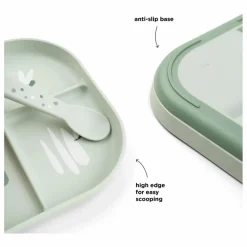 Best Assiette compartimentée Croco | Premiers Repas|Puériculture