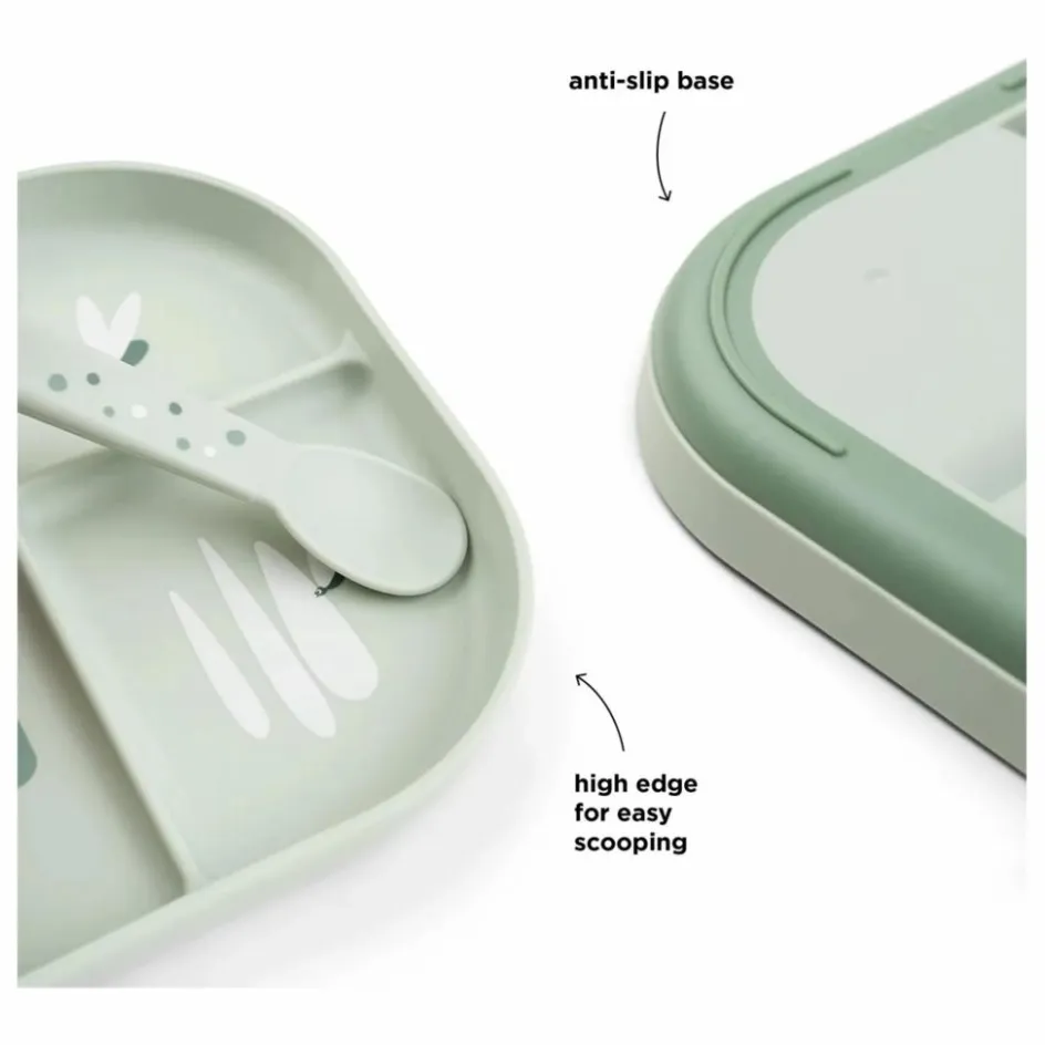 Best Assiette compartimentée Croco | Premiers Repas|Puériculture
