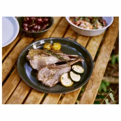 Kinto Assiette de cuisson en émail Foris || Art De La Table