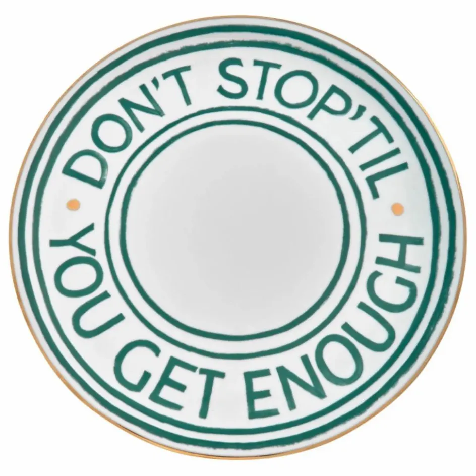 New Assiette Don't Stop | Art De La Table