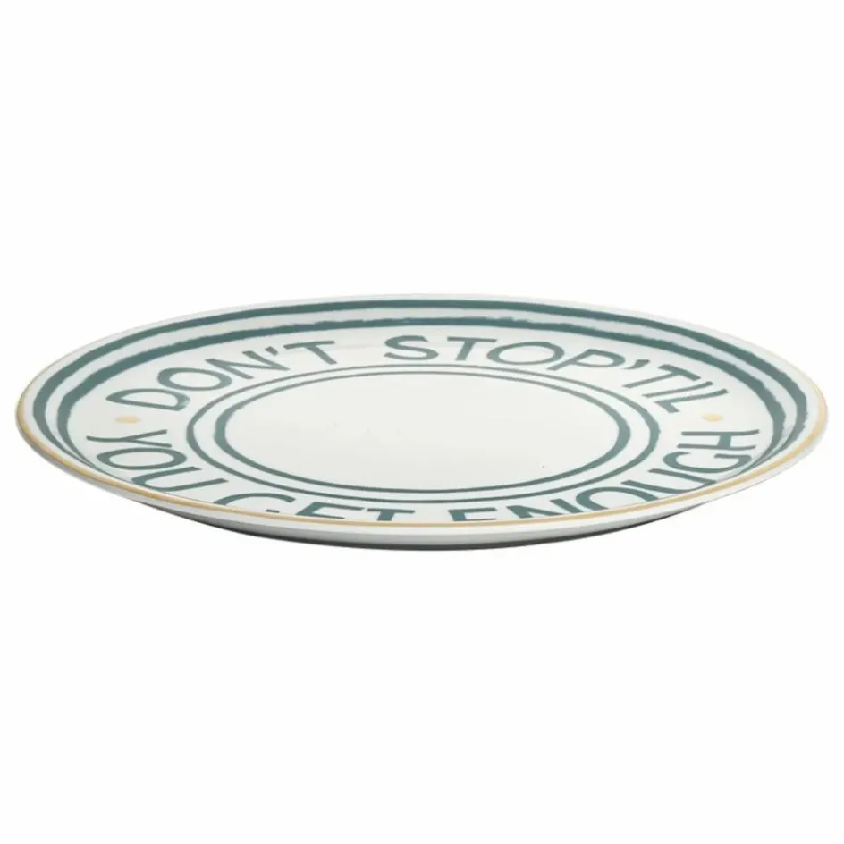 New Assiette Don't Stop | Art De La Table