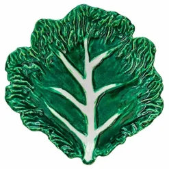 Outlet Bitossi Assiette en céramique blette Bietola | Vert