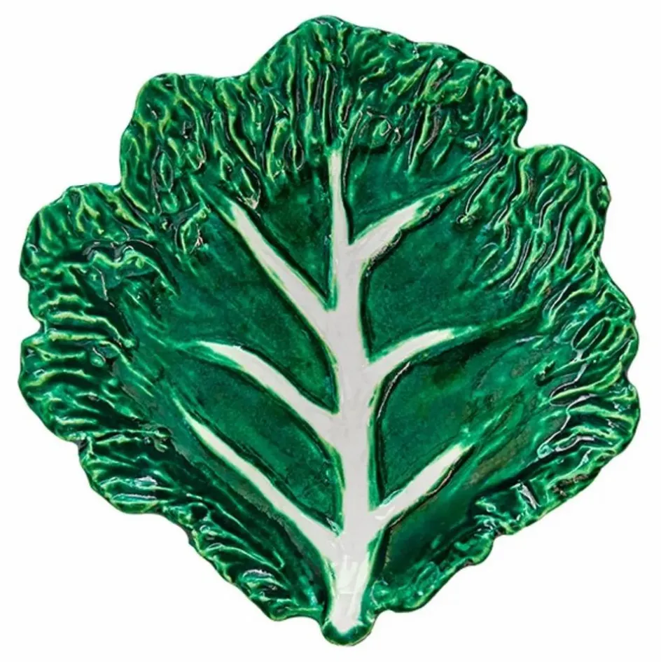 Outlet Bitossi Assiette en céramique blette Bietola | Vert
