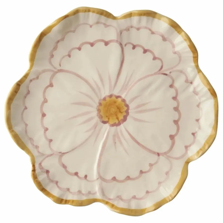 Assiette en céramique Fleur | Enfant Vaisselle Enfant|Art De La Table