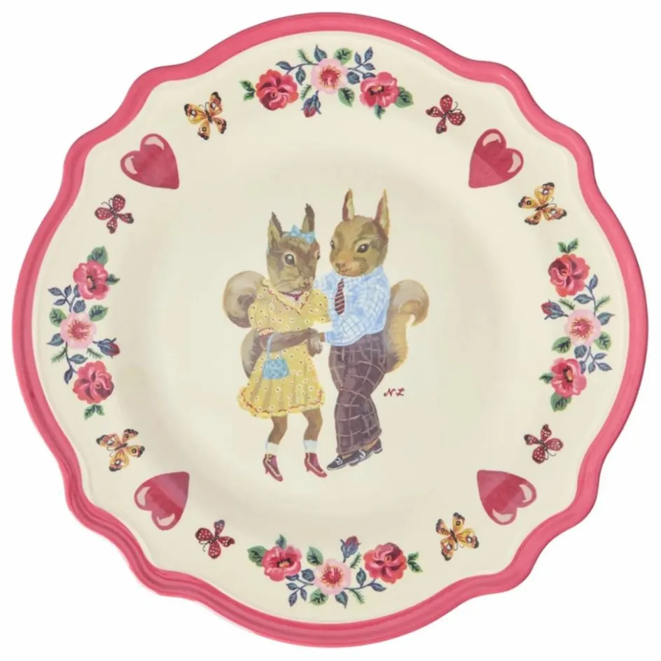 Enfant Rice Vaisselle Enfant*Assiette en mélamine - x Nathalie Lété |