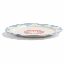 Discount &Klevering Assiette en porcelaine Festivo | Rouge