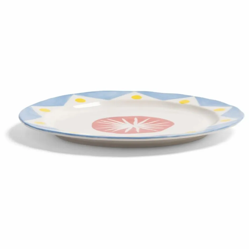 Discount &Klevering Assiette en porcelaine Festivo | Rouge