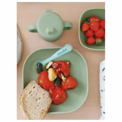 Béaba Assiette en silicone || Premiers Repas|Puériculture
