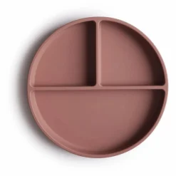 Mushie Premiers Repas|Puériculture*Assiette en silicone |