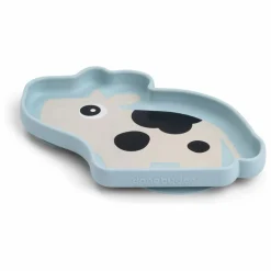 Done by deer Assiette en silicone avec ventouse Dotti || Premiers Repas|Puériculture
