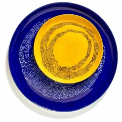 New Serax Assiette Feast - Ottolenghi | Bleu roi