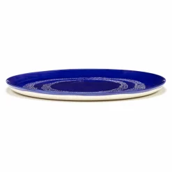 New Serax Assiette Feast - Ottolenghi | Bleu roi