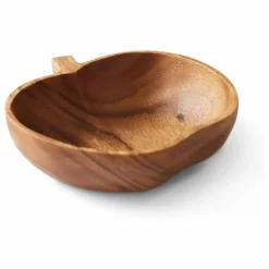 Online HKliving Assiette Pomme en acacia Naturel