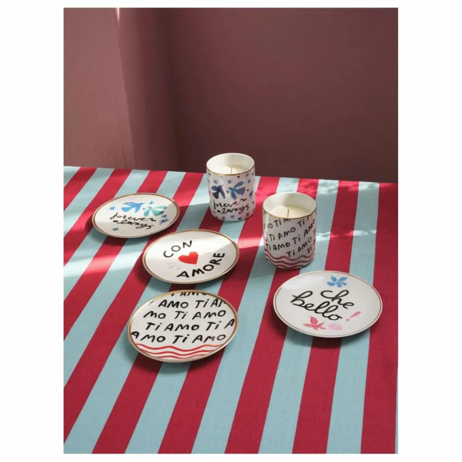 Sale Bitossi Assiette Ti Amo | Blanc
