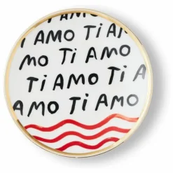 Sale Bitossi Assiette Ti Amo | Blanc