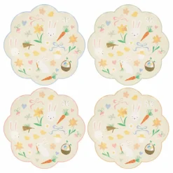 Meri Meri Assiettes à dîner icône de Pâques - Set de 8 ||Enfant Décoration De Fête
