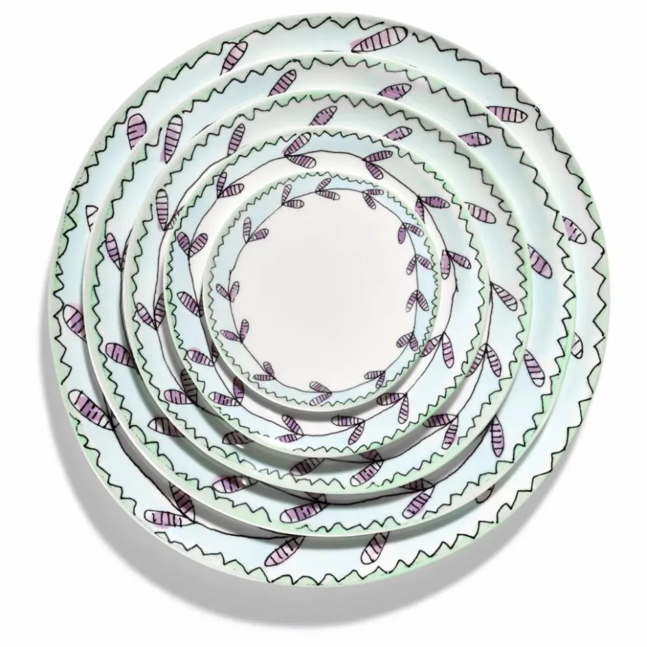 Serax Assiettes à pain Anemone, for Marni - Set de 2 || Art De La Table
