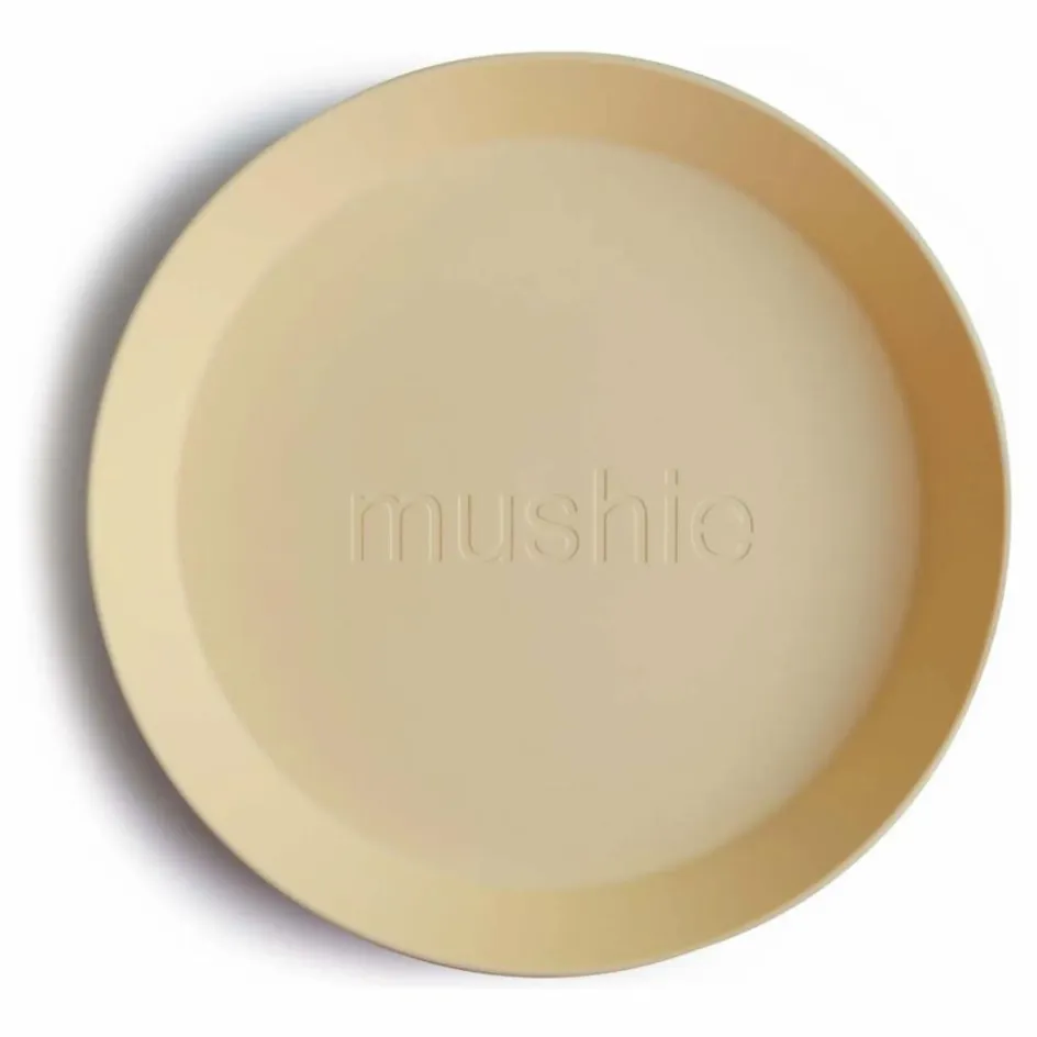 Sale Mushie Assiettes - Set de 2 | Jaune