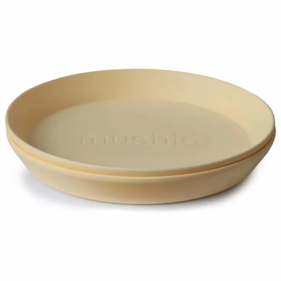 Sale Mushie Assiettes - Set de 2 | Jaune