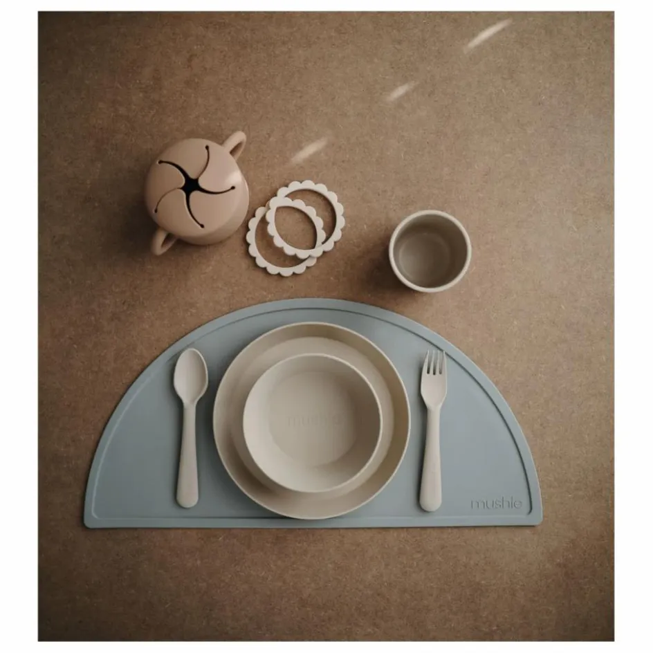 Mushie Assiettes - Set de 2 ||Enfant Vaisselle Enfant