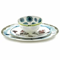 Clearance Serax Assiettes Camelia, for Marni - Set de 2 | Aubergine