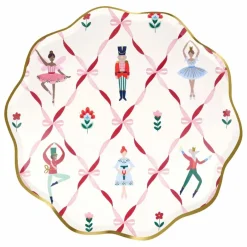 Meri Meri Assiettes Casse Noisette - Lot de 8|Enfant Décoration De Fête