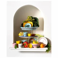 Clearance Serax Assiettes creuse Feast, Ottolenghi - Set de 2 | Bleu turquoise