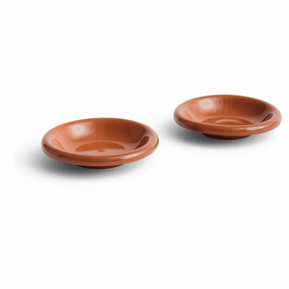 Hay Art De La Table*Assiettes creuses en terracotta Barro - Set de 2, Rui Pereira
