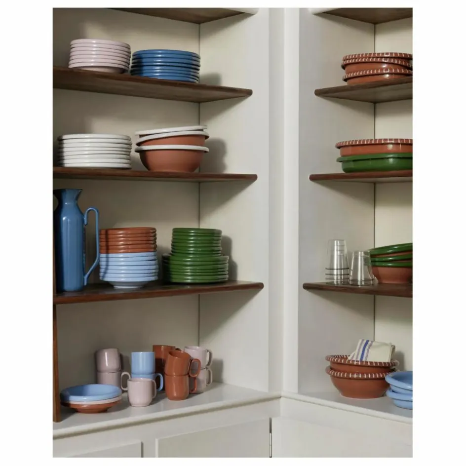 Hay Art De La Table*Assiettes creuses en terracotta Barro - Set de 2, Rui Pereira