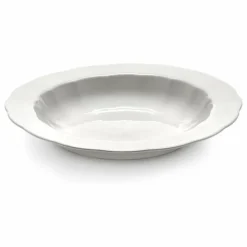 New Serax Assiettes creuses Silhouette, Sergio Herman - Set de 4 | Blanc