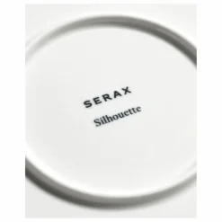 New Serax Assiettes creuses Silhouette, Sergio Herman - Set de 4 | Blanc