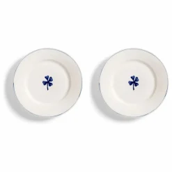 &Klevering Assiettes en grès Anouk - Set de 2 || Art De La Table