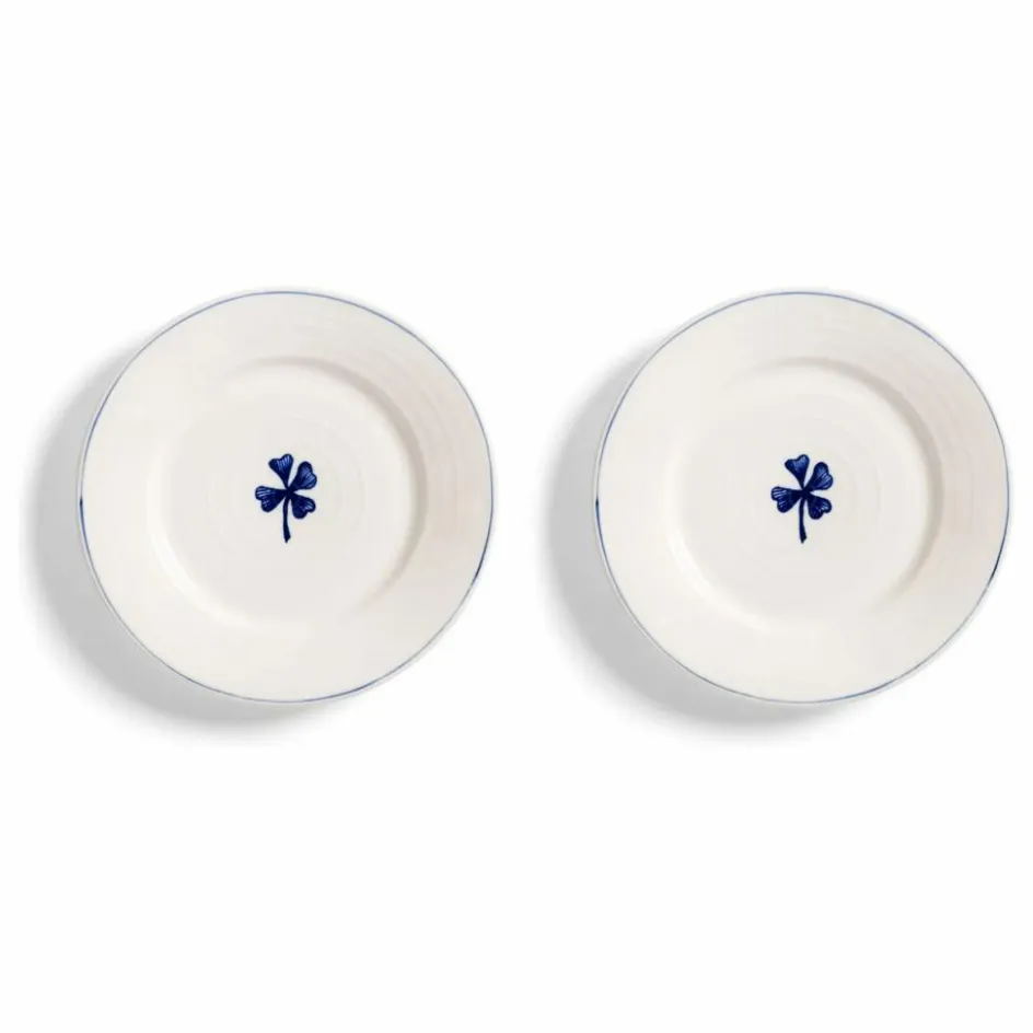 &Klevering Assiettes en grès Anouk - Set de 2 || Art De La Table