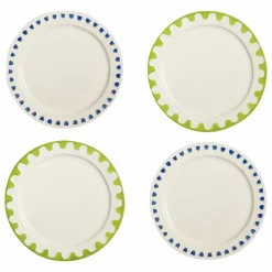 &Klevering Art De La Table*Assiettes Folk - Set de 4