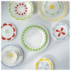 &Klevering Art De La Table*Assiettes Folk - Set de 4