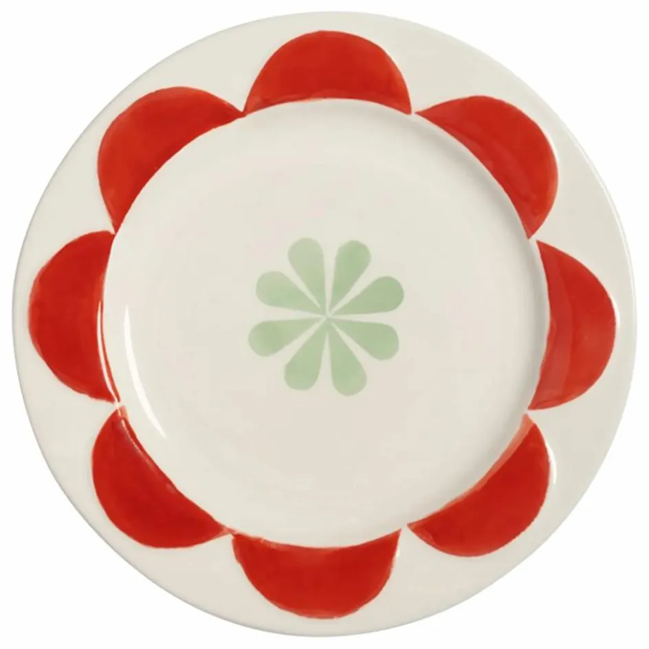 &Klevering Assiettes Folk - Set de 4| Art De La Table