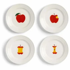 &Klevering Art De La Table*Assiettes Haines - Set de 4 |
